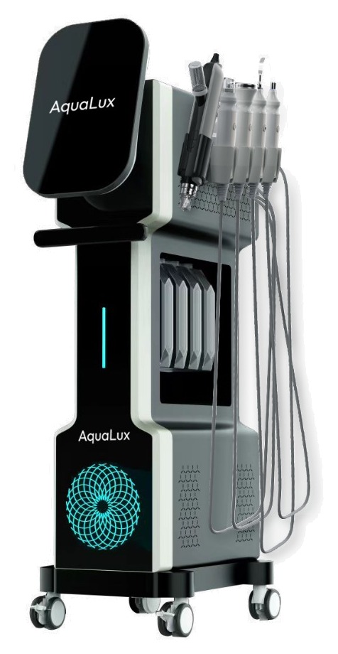 AquaLux 10-in-1 facial machine voor professionele gezichtsbehandelingen